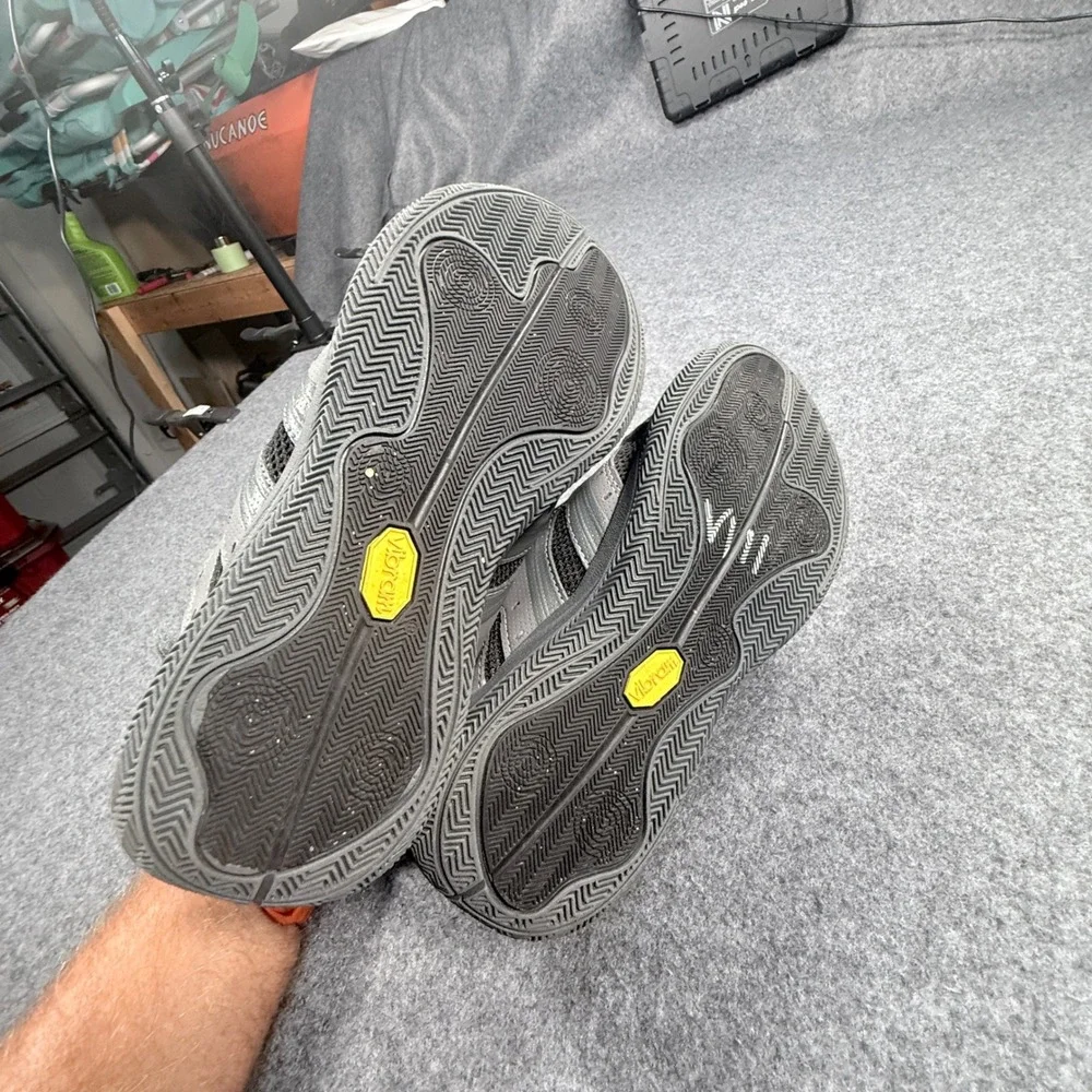 Hi-Tec V-Lite Rio Adventure I M Mens 7 Grey Orange Hiking Sandals Vibram 0002971